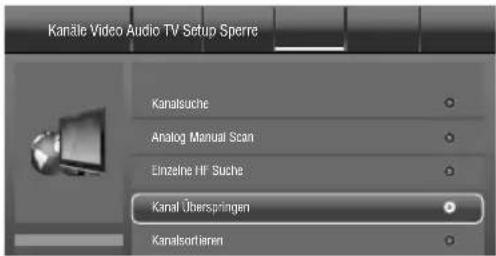 ORION TV22LW222DVDS - Gespeicherte Sender bearbeiten - 2