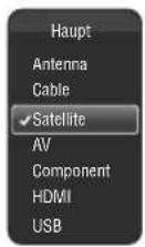 ORION TV22LW122S - Gespeicherte Sender / Eingang wählen - 1