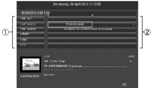 ORION TV22LW122S - Kennwort ändern: - 1