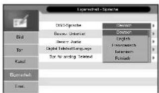 ORION TV22LB815DVD - OSD-Sprache einstellen - 2