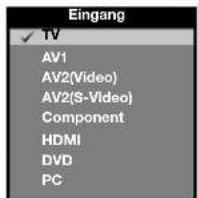ORION TV19PL175DVD - Eingang wählen - 1