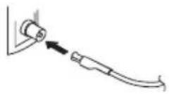 DAEWOO DW-2420FH - ANTENNE ANSCHLIESSEN - 1