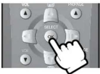 VOL ≡U PR/PAGE SELECT OK VOL GE