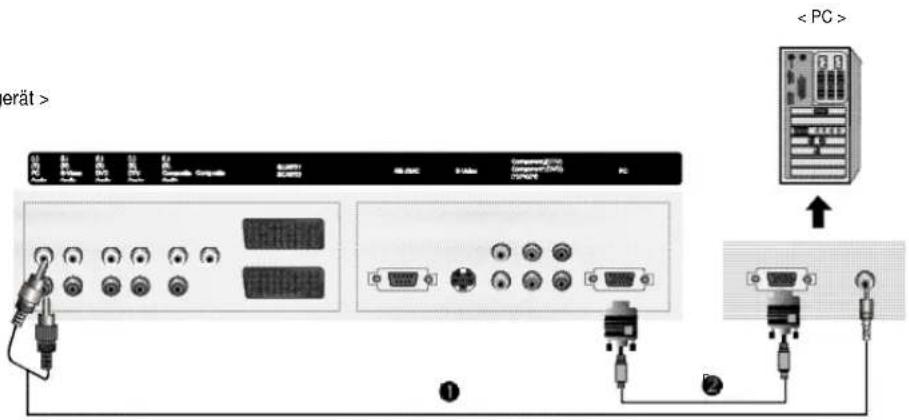 DAEWOO DLP-3022 - PC-Anschlüsse - 1