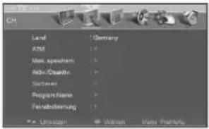 DAEWOO DLP-3022 - Sortieren der Fernsehsender - 4