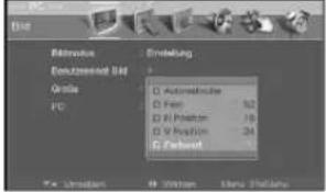 DAEWOO DLP-3022 - Anpassen der Farbtemperatur - 9