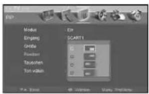 Modular Eingang Gredie Revertort Tauschern Ton watten EN SCART1