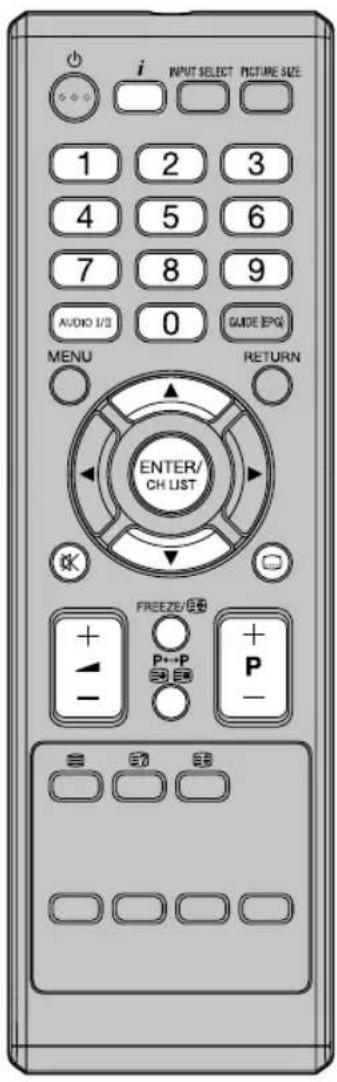 ORION TV40FX6900 - Mit der 10er-Tastatur Beispiel: - 1