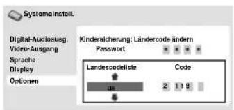 ORION TV32PLW7915DVD - Klndersicherungs-Ländercode - 3