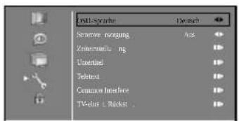 ORION TV26PW177DVD - OSD-Sprache einstellen - 1