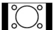 ORION TV26PW177DVD - Bildformat und schwarze Balken - 1