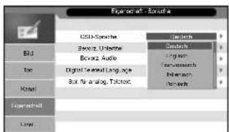 ORION TV26PLW7905DVD - OSD-Sprache einstellen - 2