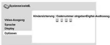 ORION TV26PLW7905DVD - Passwort einrichten - 2