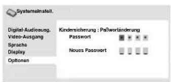 ORION TV26PL7905DVD - Passwort ändern - 2