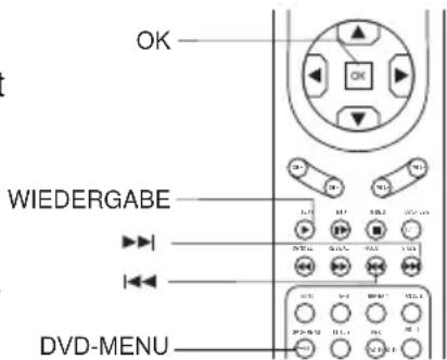 AEG CTV 4877 - WIEDERGABE ÜBER DAS VCD, SVCD MENÜ - 4
