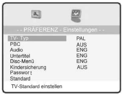 AEG CTV 4877 - ALLGEIMEINE EINSTELLUNGEN - 1