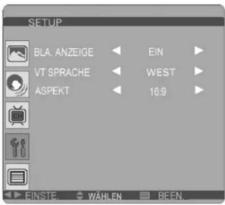 AEG CTV 4848 - Abstimmungs-Menü (SUCHEN) - 2
