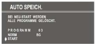 DUAL DTV 2850-3 - Das Menü Programm - 3