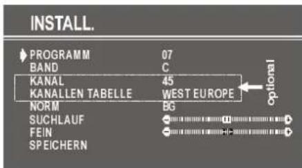 DUAL DTV 2850-1 - Kanal auswählen (optional) - 1