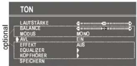 DUAL DTV 2850-1 - Auto Pegel (AVL) einschalten - 1
