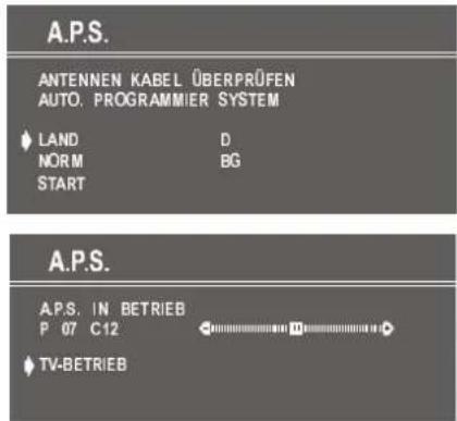 DUAL DTV 1450-3 - Das Menü Programm - 4