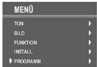 DUAL DTV 2050-1 - Das Menü Programm - 1