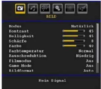 DUAL DTFT 32-4 - Menüsystem - 1