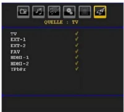 DUAL DTFT 32-4 - Menü Quelle - 1