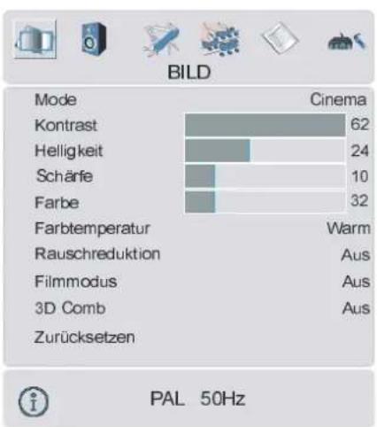 DUAL DTFT 32-1 - Bildmenü - 1
