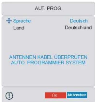 DUAL DTFT 32-1 - Erste Autoprogrammierung (APS Automatic Programming System) - 1