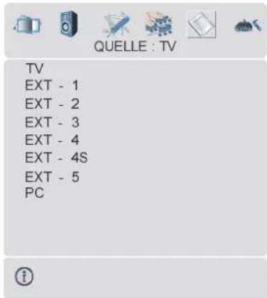 DUAL DTFT 32-1 - Menü Quelle - 1