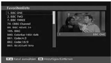 DUAL DTFT 26-5 - Favoriteen einrichten - 1