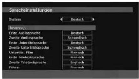 DUAL DTFT 26-5 - Spracheinstellungen - 1