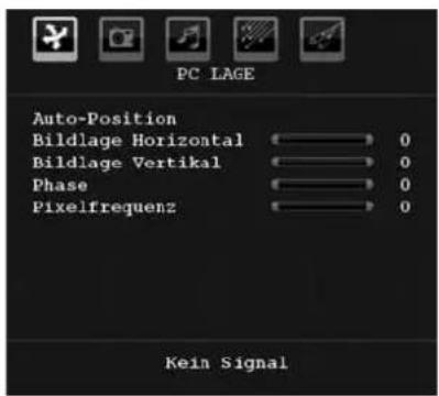 DUAL DTFT 26-5 - Menü PC Lage - 1