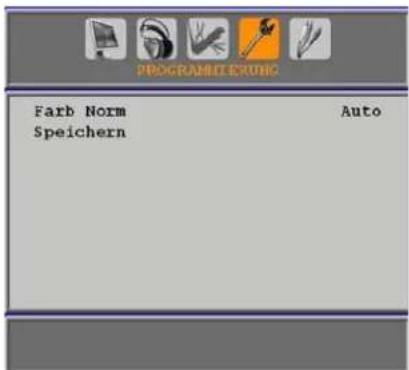 DUAL DTFT 26-4 - Menü Programmierung in den AV-Modi - 1