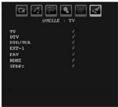 DUAL DTFT 22-6 - Menü Quelle - 1