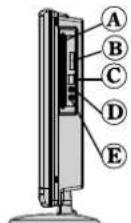 DUAL DTFT 22-6 - Tasten am Bedienfeld für DVD - 1