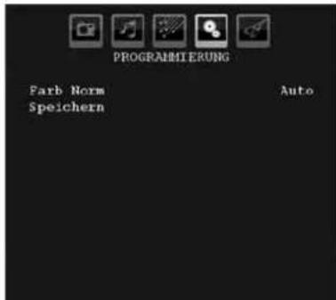 DUAL DTFT 22-6 - Menü Programmierung in den AV-Modi - 1