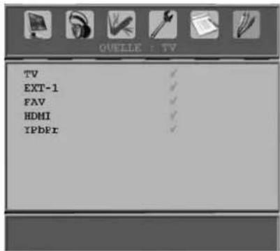 DUAL DTFT 15-2 - Menü Quelle - 1