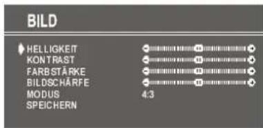 DUAL DRF 2150-2 - Einstellen von Helligkeit, Kontrast, Farbestärke und Bildschärfe - 1