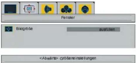 DUAL DPTV 4210 - Fenstermenü - 1