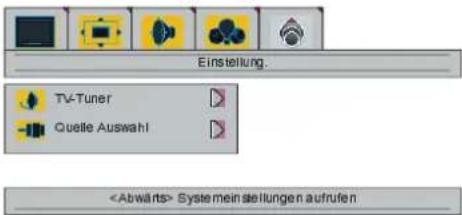 DUAL DPTV 4210 - Einstellungsmenü - 1
