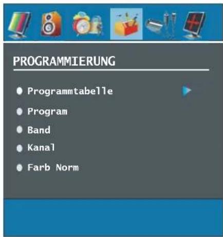 DUAL DPTV 42-5 - Menü Installation (Install). - 1