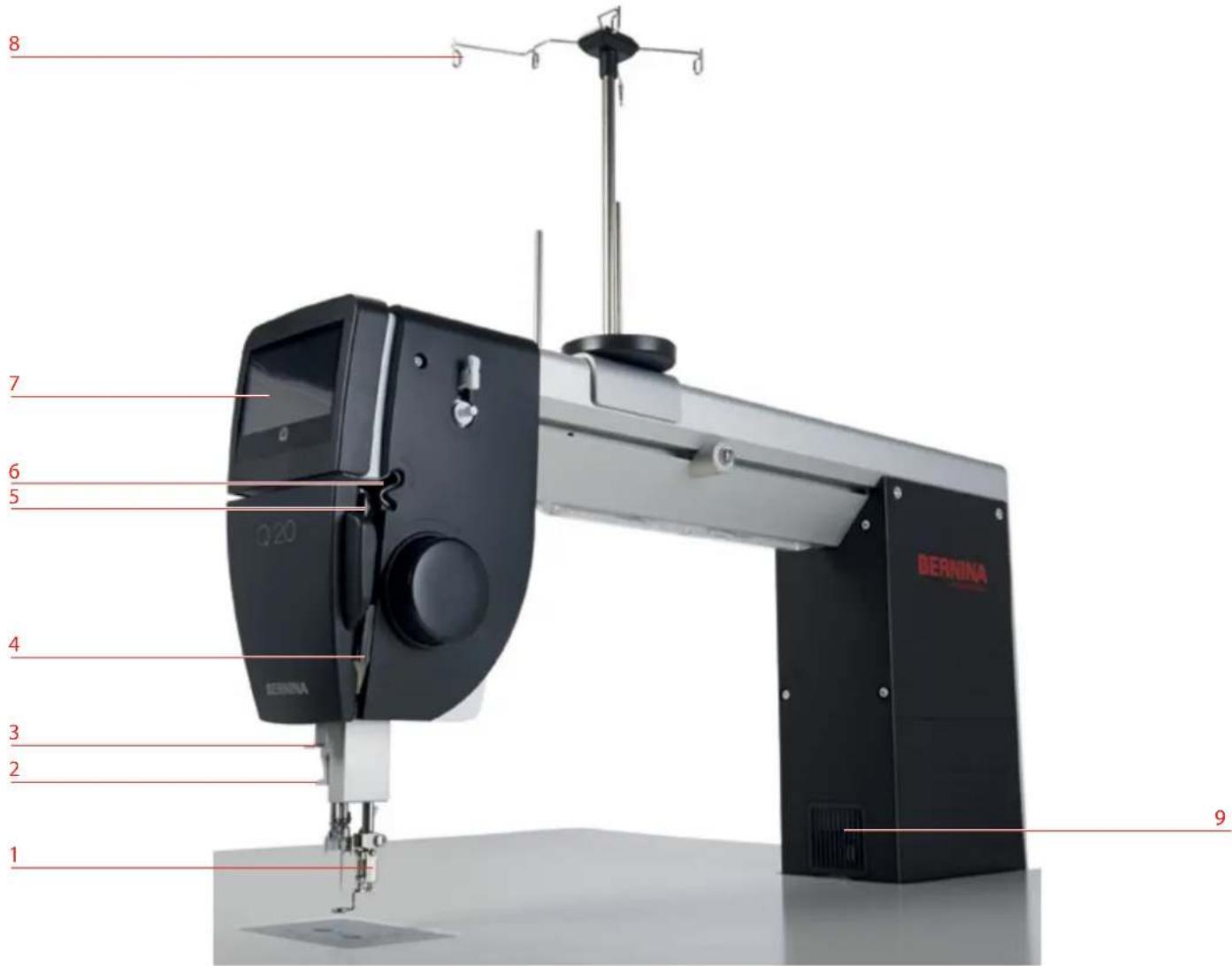 BERNINA Q 24 - BERNINA Q 20 Tisch-Version - 1