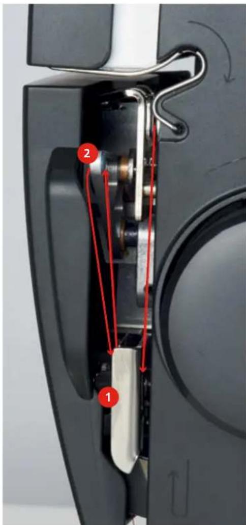 BERNINA Q 24 - Oberfaden einfädeln - 4