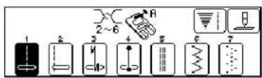 JANOME Harmony 8100 - SECTION III STRAIGHT, BUTTONHOLE AND UTILITY SEWING - 3