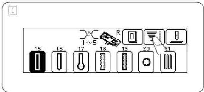 JANOME Harmony 8100 - Sensor Buttonhole, cont'd - 3