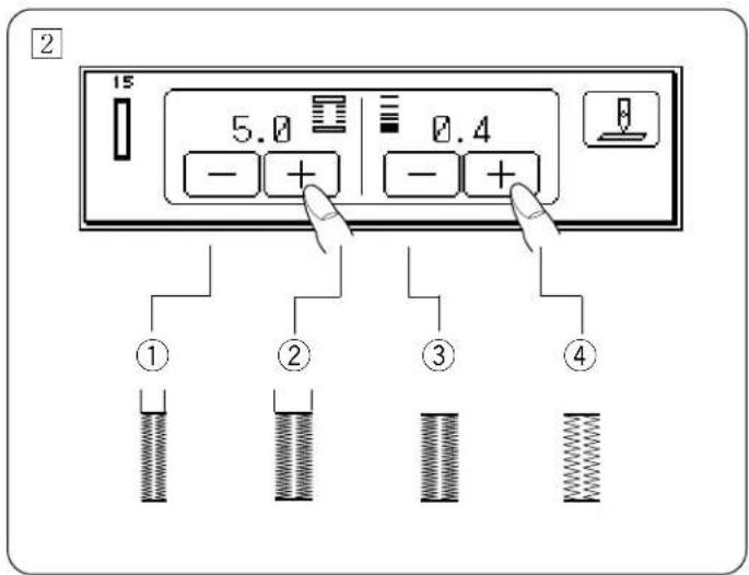 JANOME Harmony 8100 - Sensor Buttonhole, cont'd - 4