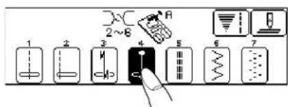 JANOME Harmony 8100 - •Variable Needle Position - 7