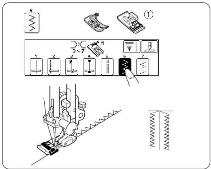 JANOME Harmony 8100 - - Manual Stitch Width and Length - 1